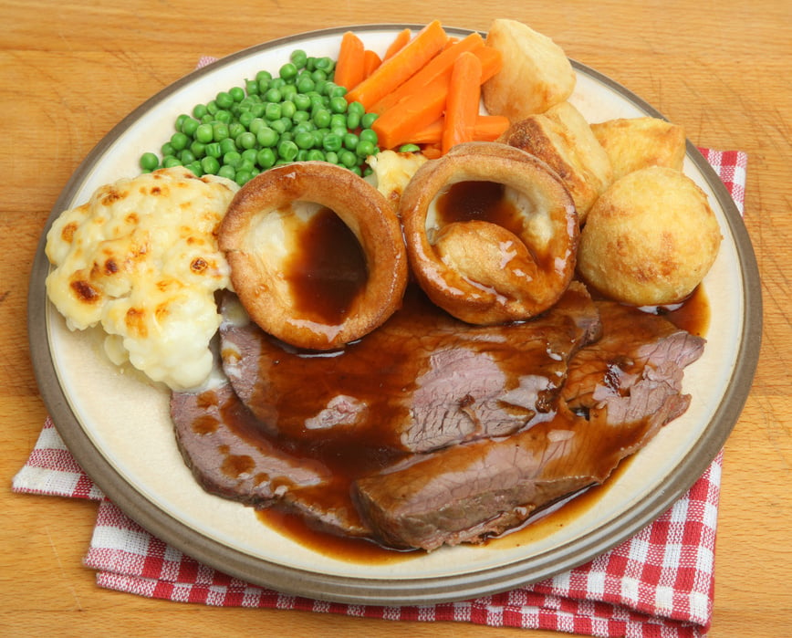 Sunday Roast Beef Dinner